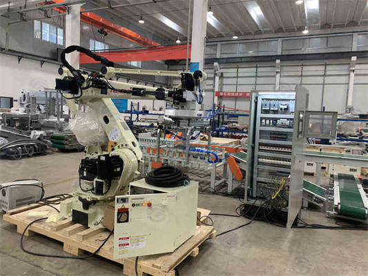 NSK Animal Feed Packaging Machine Case Palletizer Feed Mill Manpower